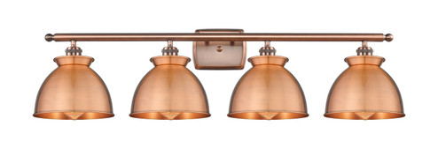 Ballston Four Light Bath Vanity in Antique Copper (405|5164WACM14AC)
