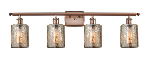 Ballston Four Light Bath Vanity in Antique Copper (405|5164WACG116)