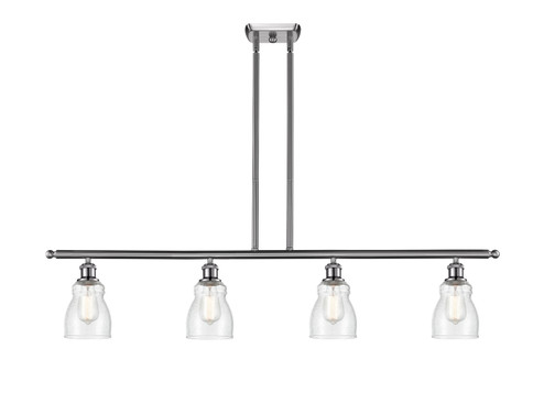 Ballston Four Light Island Pendant in Brushed Satin Nickel (405|5164ISNG394)