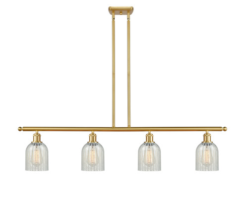 Ballston Four Light Island Pendant in Satin Gold (405|5164ISGG2511)