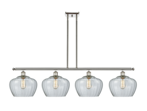 Ballston Four Light Island Pendant in Polished Nickel (405|5164IPNG92L) Ballston Four Light Island Pendant in Polished Nickel (405|5164IPNG92L)