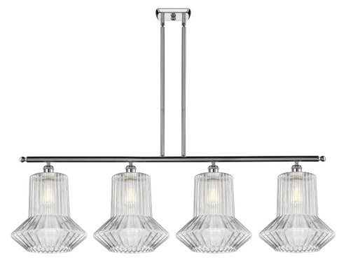 Ballston Four Light Island Pendant in Polished Chrome (405|5164IPCG212)