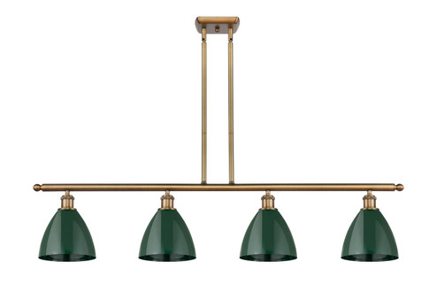 Ballston Four Light Island Pendant in Brushed Brass (405|5164IBBMBD75GR)