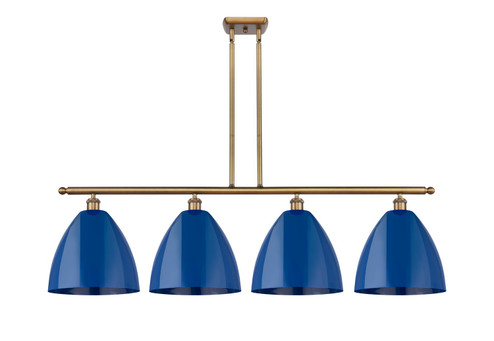Ballston Four Light Island Pendant in Brushed Brass (405|5164IBBMBD12BL)
