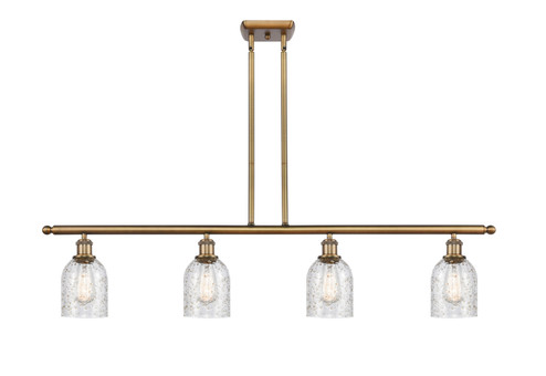 Ballston Four Light Island Pendant in Brushed Brass (405|5164IBBG259) Ballston Four Light Island Pendant in Brushed Brass (405|5164IBBG259)