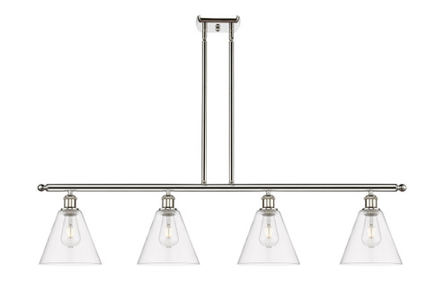 Ballston Four Light Island Pendant in Black Antique Brass (405|5164IBABGBC82)