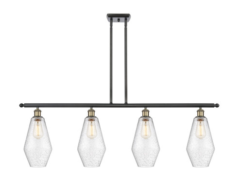 Ballston LED Island Pendant in Black Antique Brass (405|5164IBABG6547LED)