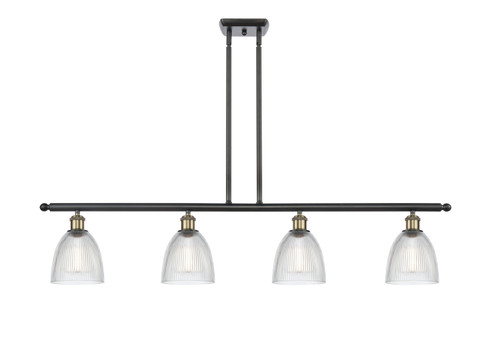 Ballston LED Island Pendant in Black Antique Brass (405|5164IBABG382LED)