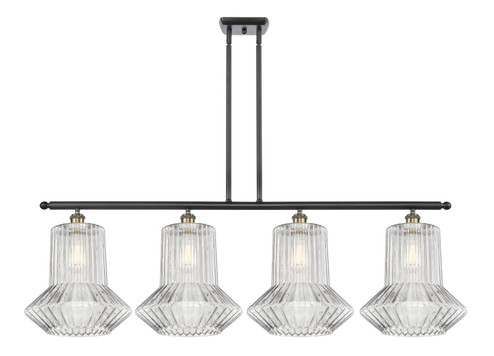 Ballston LED Island Pendant in Black Antique Brass (405|5164IBABG212LED)
