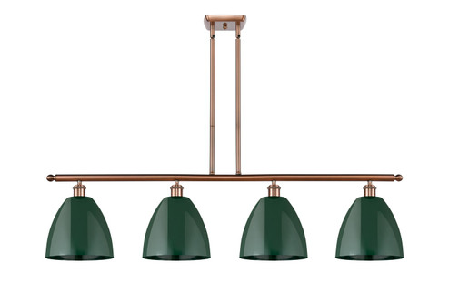 Ballston Four Light Island Pendant in Antique Copper (405|5164IACMBD9GR)