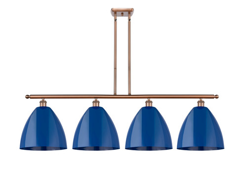Ballston Four Light Island Pendant in Antique Copper (405|5164IACMBD12BL) Ballston Four Light Island Pendant in Antique Copper (405|5164IACMBD12BL)