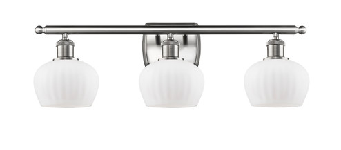 Ballston Three Light Bath Vanity in Brushed Satin Nickel (405|5163WSNG91) Ballston Three Light Bath Vanity in Brushed Satin Nickel (405|5163WSNG91)