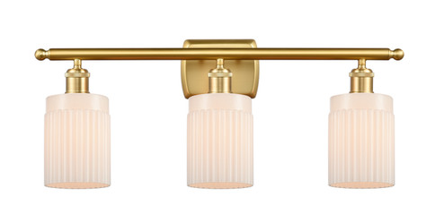 Ballston Three Light Bath Vanity in Satin Gold (405|5163WSGG341)