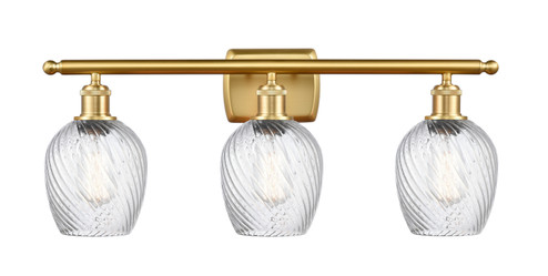 Ballston Three Light Bath Vanity in Satin Gold (405|5163WSGG292)