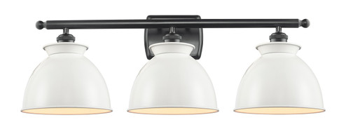 Ballston Three Light Bath Vanity in Matte Black (405|5163WBKM14W)