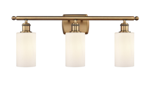 Ballston Three Light Bath Vanity in Brushed Brass (405|5163WBBG801) Ballston Three Light Bath Vanity in Brushed Brass (405|5163WBBG801)