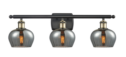 Ballston Three Light Bath Vanity in Black Antique Brass (405|5163WBABG93)