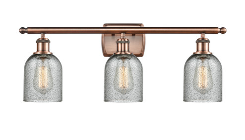Ballston Three Light Bath Vanity in Antique Copper (405|5163WACG257)