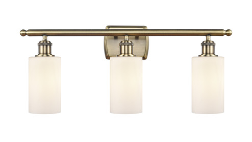 Ballston Three Light Bath Vanity in Antique Brass (405|5163WABG801) Ballston Three Light Bath Vanity in Antique Brass (405|5163WABG801)