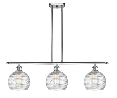 Ballston Three Light Island Pendant in Brushed Satin Nickel (405|5163ISNG12138)