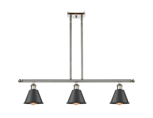 Ballston Three Light Island Pendant in Polished Nickel (405|5163IPNM8)