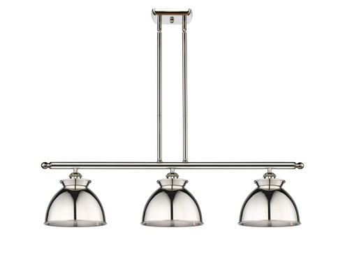 Ballston Three Light Island Pendant in Polished Nickel (405|5163IPNM14PN)