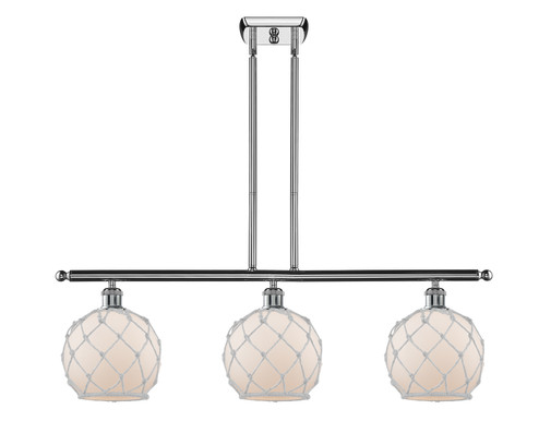 Ballston Three Light Island Pendant in Polished Chrome (405|5163IPCG1218RW)