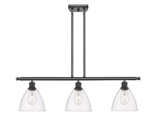 Ballston Three Light Island Pendant in Oil Rubbed Bronze (405|5163IOBGBD752)