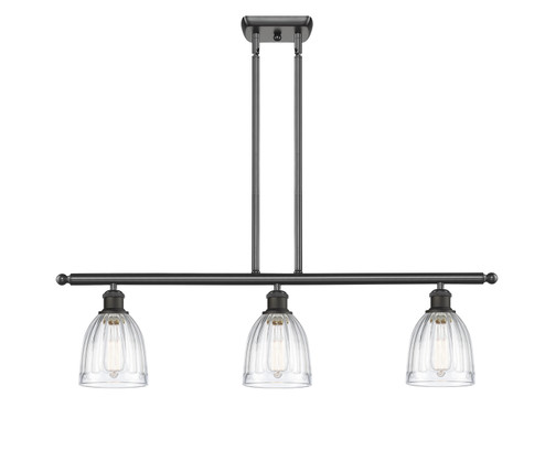Ballston Three Light Island Pendant in Oil Rubbed Bronze (405|5163IOBG442)