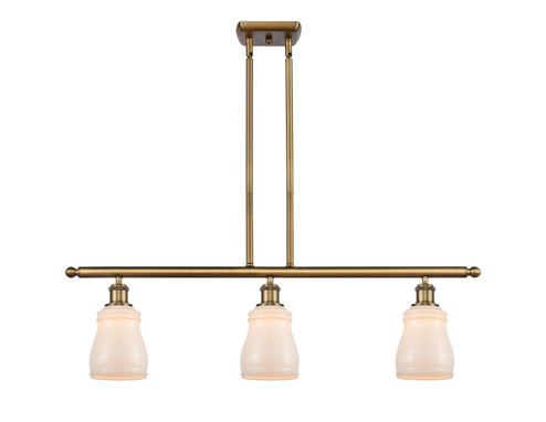 Ballston Three Light Island Pendant in Brushed Brass (405|5163IBBG391)