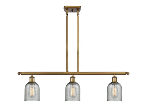 Ballston Three Light Island Pendant in Brushed Brass (405|5163IBBG257)