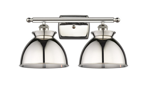 Ballston Two Light Bath Vanity in Polished Nickel (405|5162WPNM14PN)