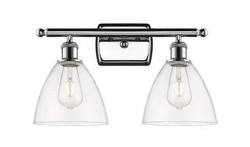 Ballston Two Light Bath Vanity in Polished Chrome (405|5162WPCGBD752)