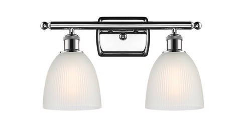 Ballston Two Light Bath Vanity in Polished Chrome (405|5162WPCG381)