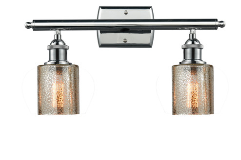 Ballston Two Light Bath Vanity in Polished Chrome (405|5162WPCG116)