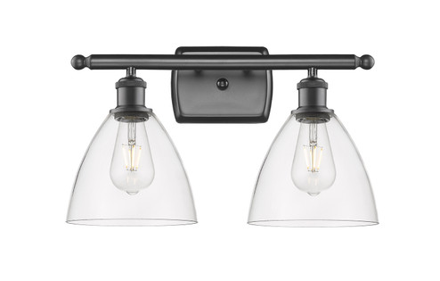 Ballston Two Light Bath Vanity in Oil Rubbed Bronze (405|5162WOBGBD752)