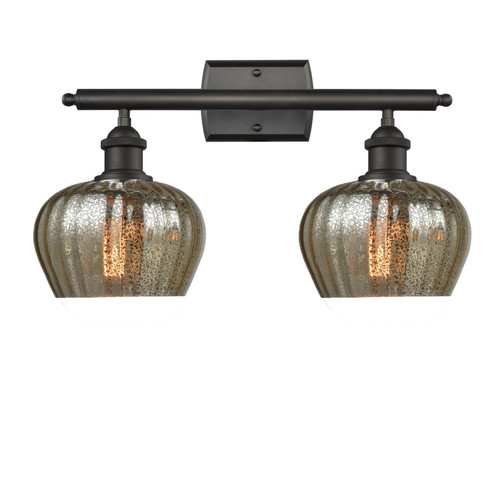 Ballston Two Light Bath Vanity in Oil Rubbed Bronze (405|5162WOBG96)