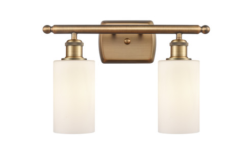 Ballston Two Light Bath Vanity in Brushed Brass (405|5162WBBG801)