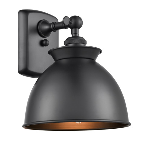 Ballston One Light Wall Sconce in Matte Black (405|5161WBKM14BK)