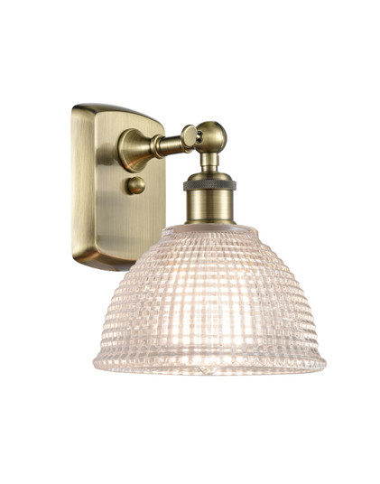 Ballston One Light Wall Sconce in Antique Brass (405|5161WABG422)