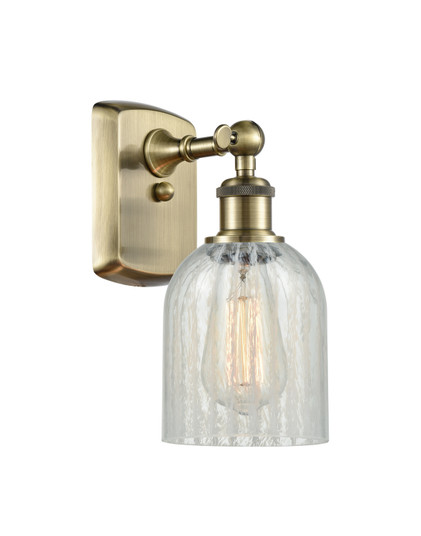 Ballston One Light Wall Sconce in Antique Brass (405|5161WABG2511)