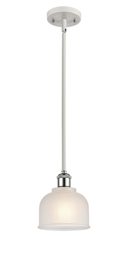 Ballston LED Mini Pendant in White Polished Chrome (405|5161SWPCG411LED)