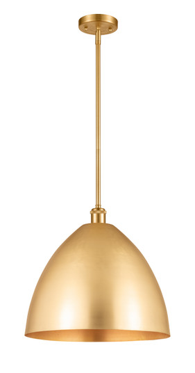 Ballston One Light Pendant in Satin Gold (405|5161SSGMBD16SG)