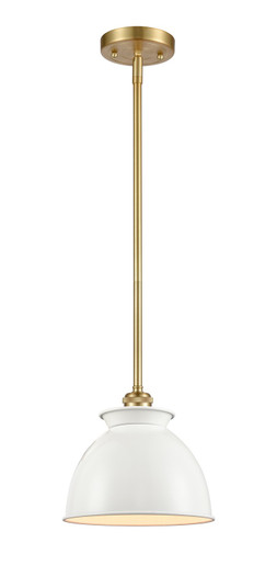 Ballston One Light Mini Pendant in Satin Gold (405|5161SSGM14W)
