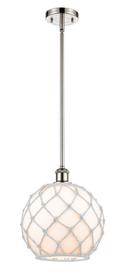Ballston One Light Mini Pendant in Polished Nickel (405|5161SPNG12110RW)
