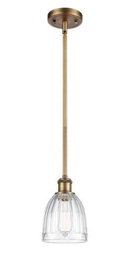 Ballston One Light Mini Pendant in Brushed Brass (405|5161SBBG442)