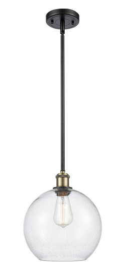Ballston One Light Mini Pendant in Black Antique Brass (405|5161SBABG12410)