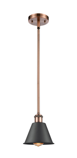 Ballston One Light Mini Pendant in Antique Copper (405|5161SACM8)