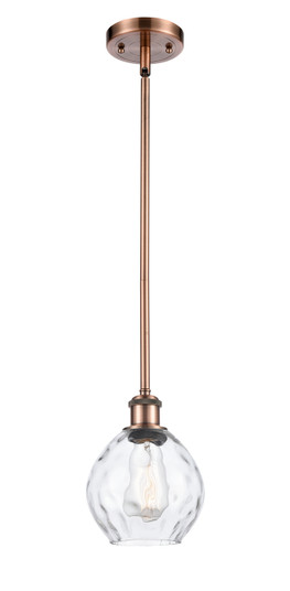 Ballston One Light Mini Pendant in Antique Copper (405|5161SACG362)