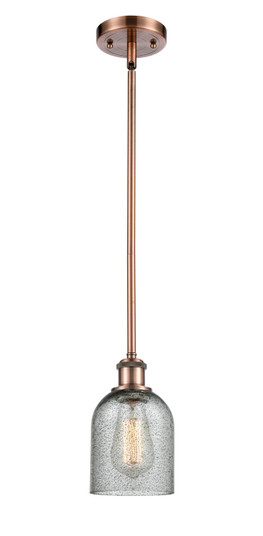 Ballston One Light Mini Pendant in Antique Copper (405|5161SACG257)